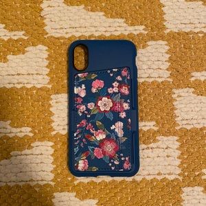 iPhone XS/X wallet phone case